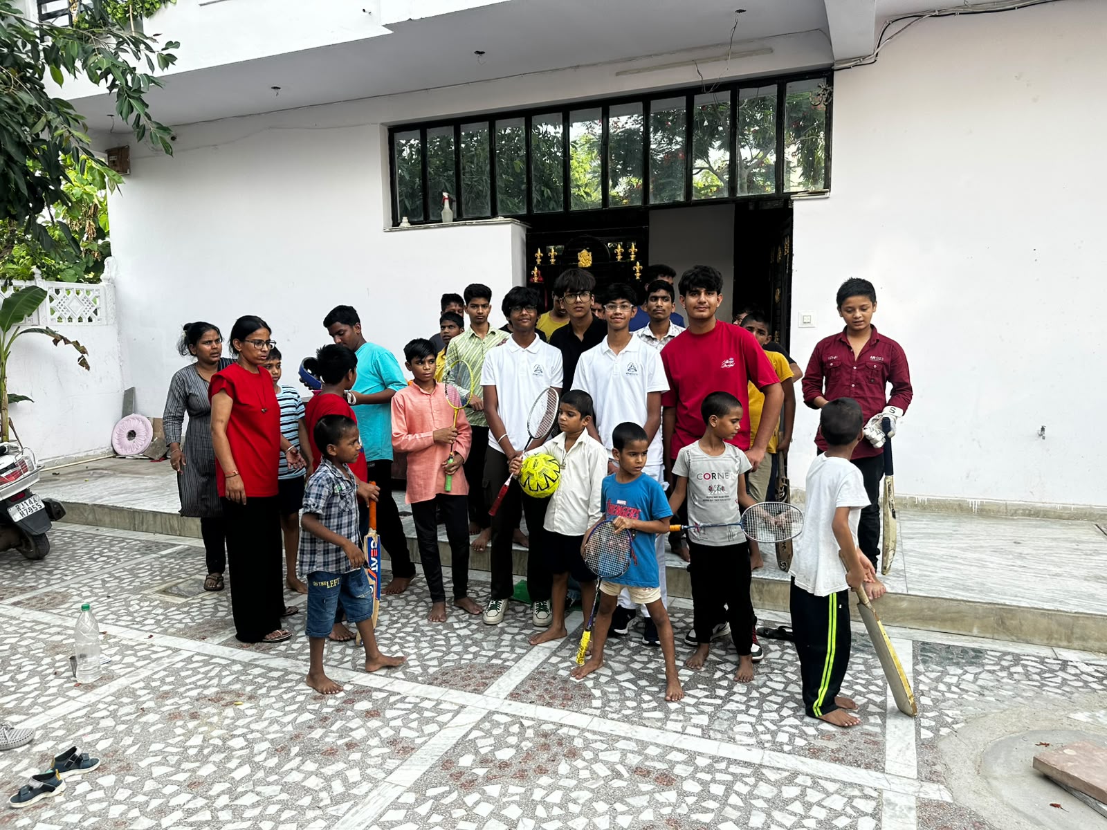 KhelSetu first donation drive — photo 1