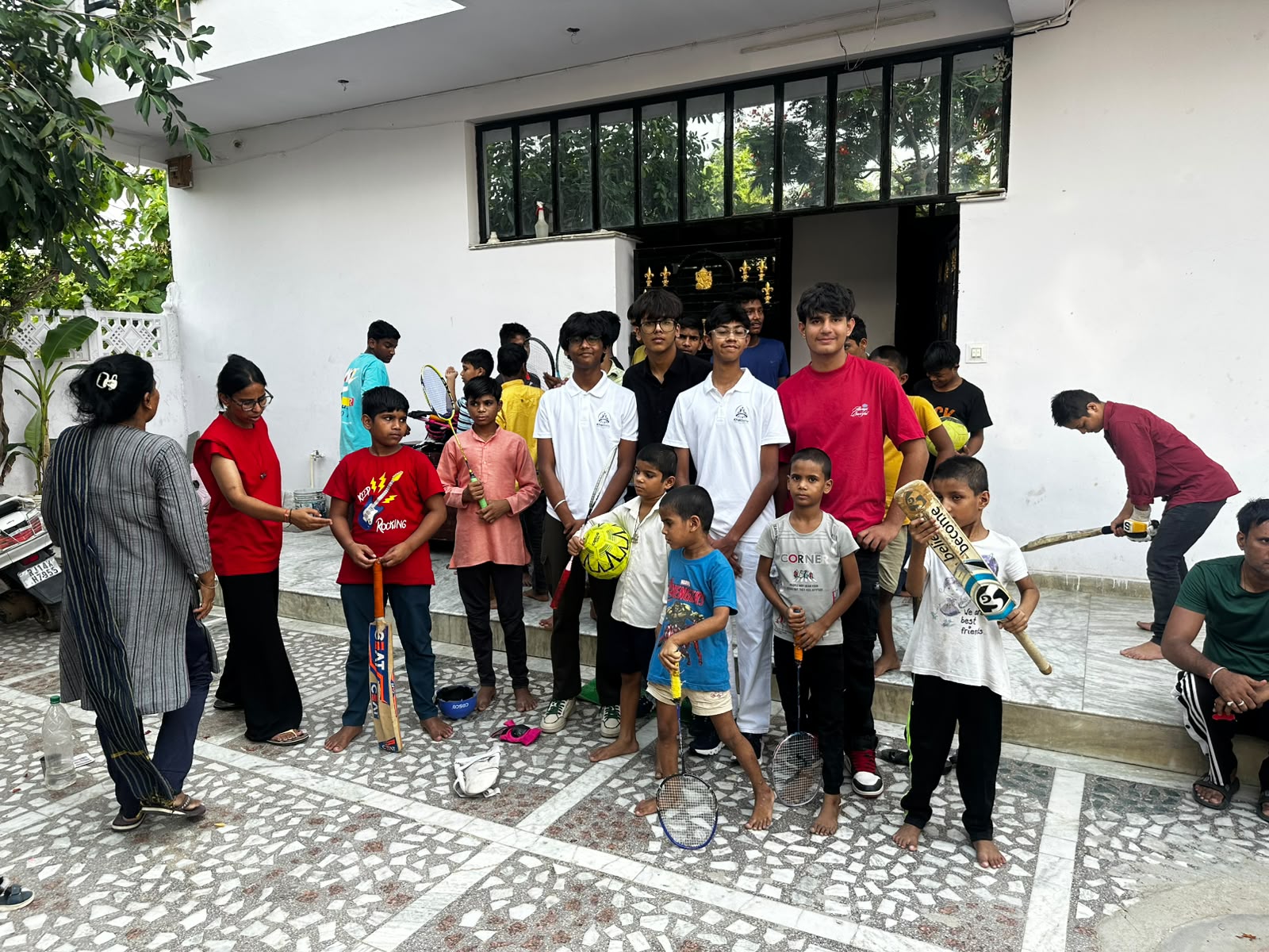 KhelSetu first donation drive — photo 2