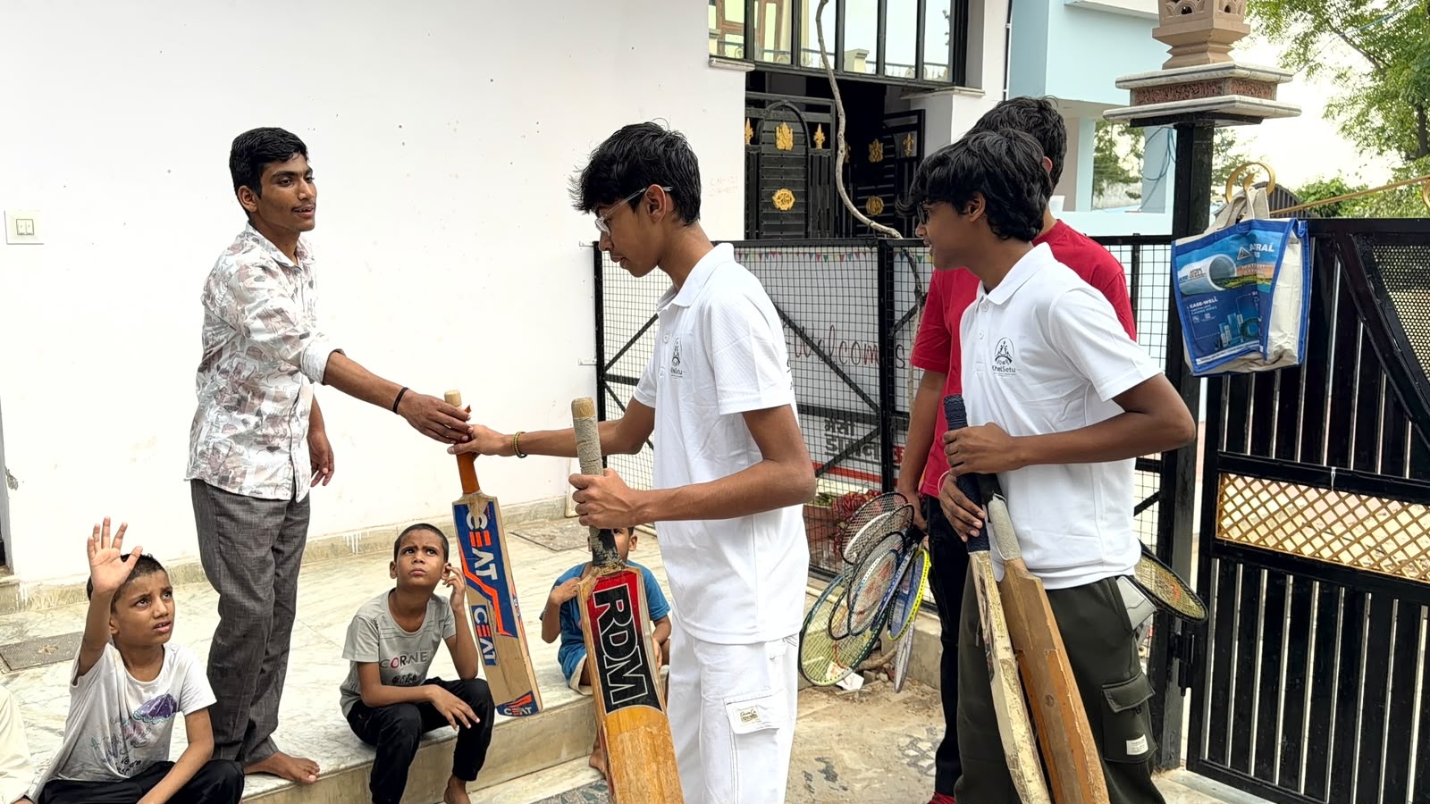 KhelSetu first donation drive — photo 3