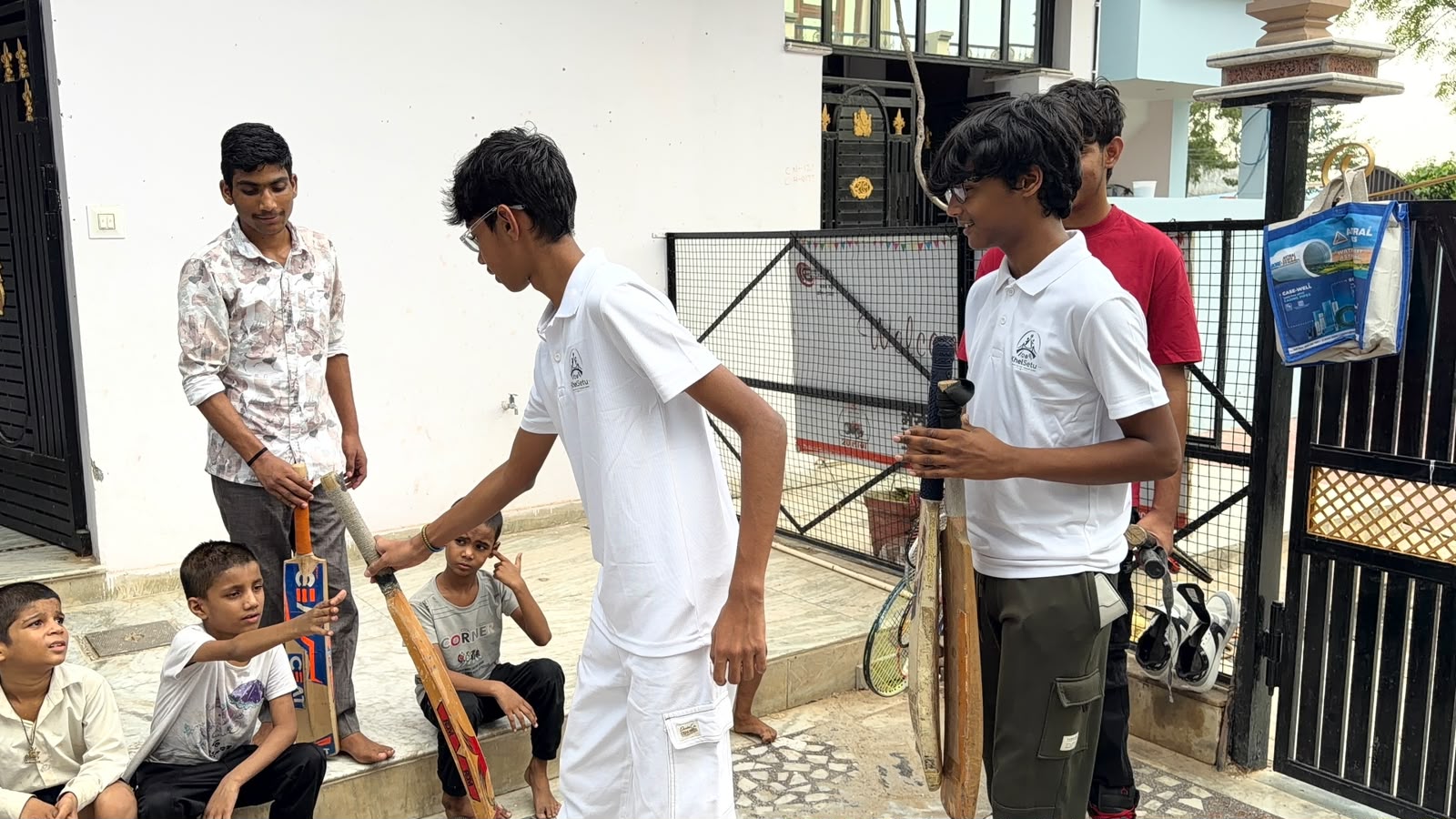 KhelSetu first donation drive — photo 4