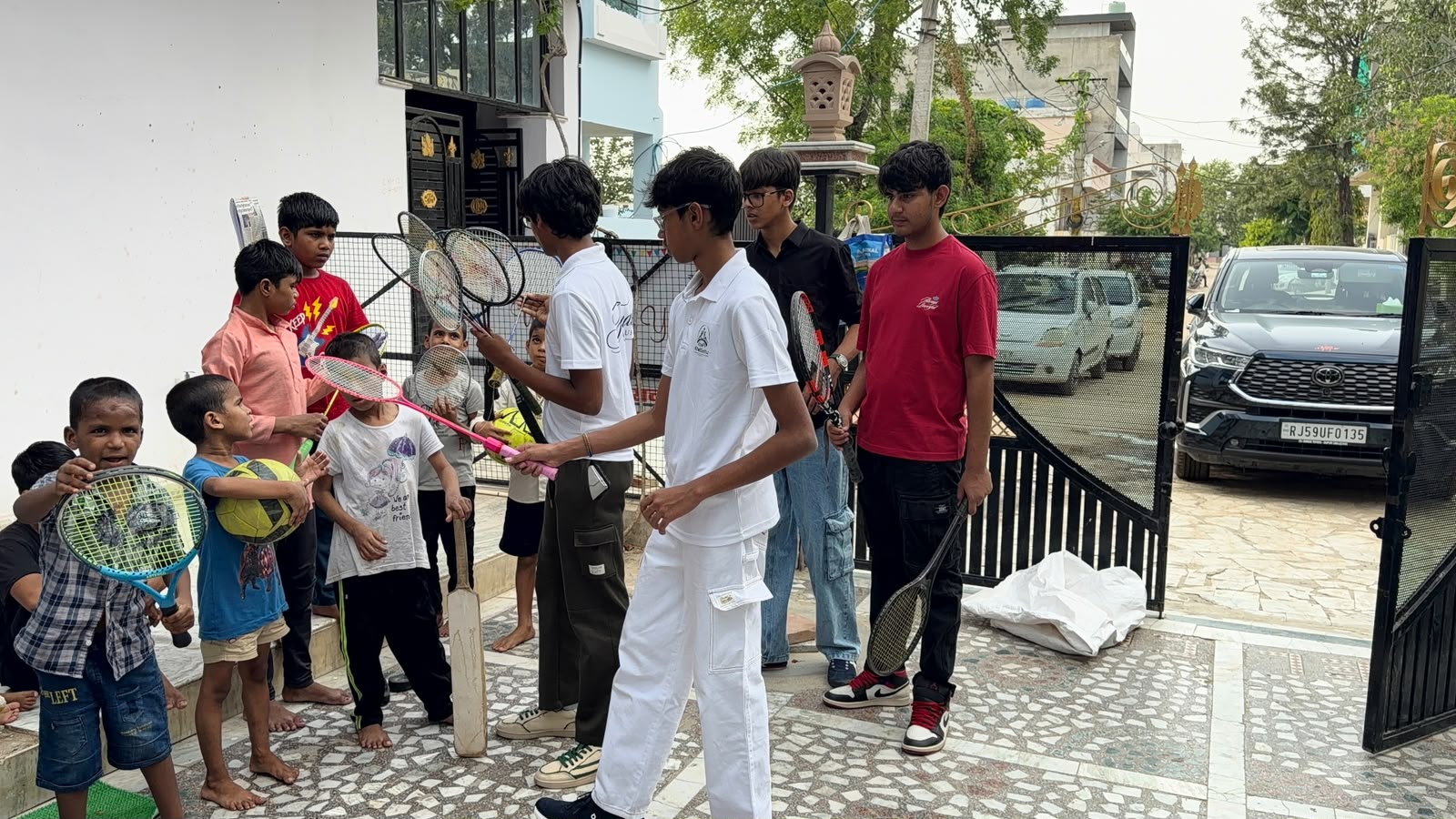 KhelSetu first donation drive — photo 6