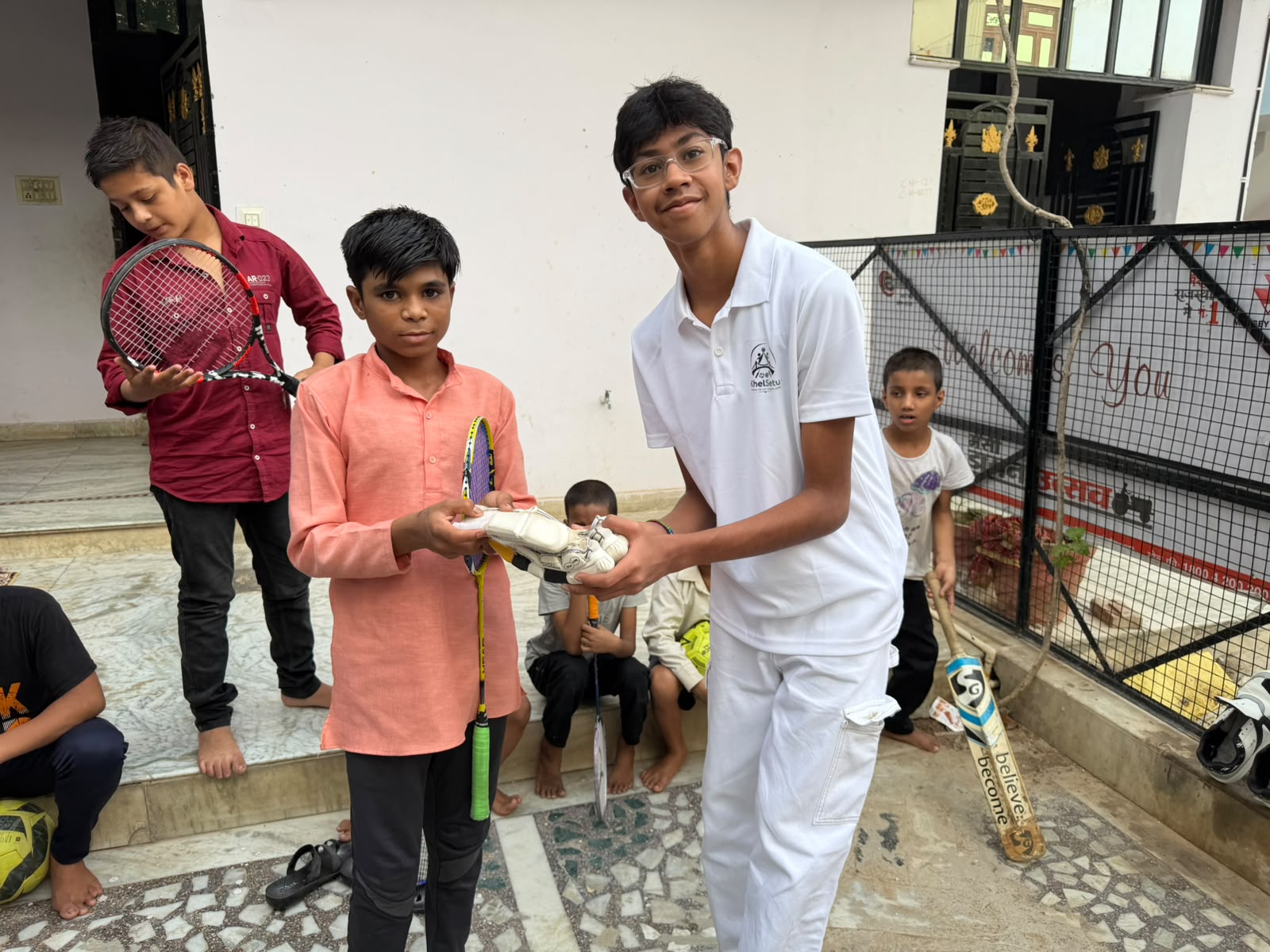 KhelSetu first donation drive — photo 12