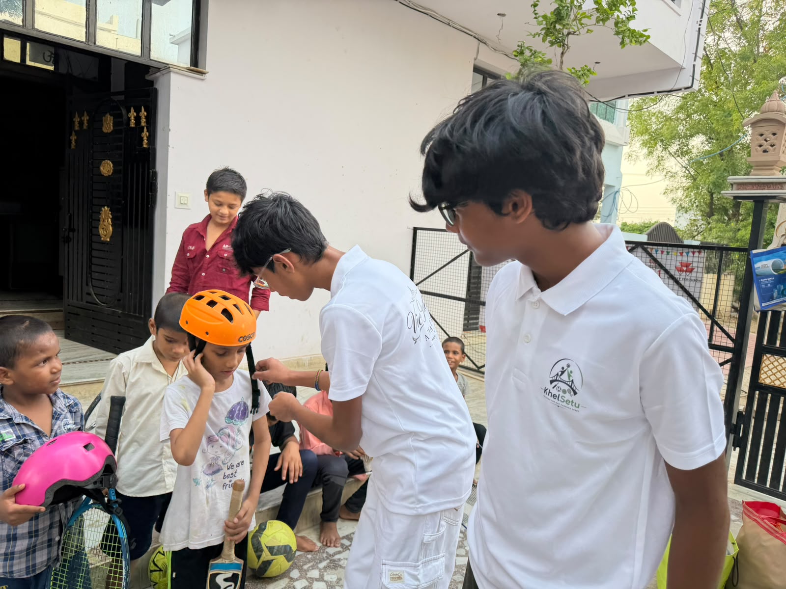 KhelSetu first donation drive — photo 13